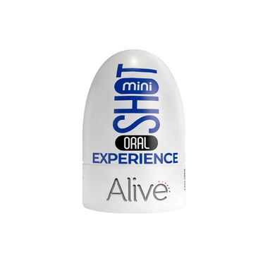 Alive Oral Experience Mini Masturbator - яйце мастурбатор-рот для чоловіків Flesh - фото