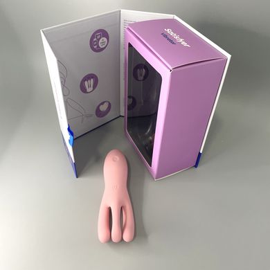 Satisfyer Threesome 4 - кліторальний смарт-вібратор Pink - фото