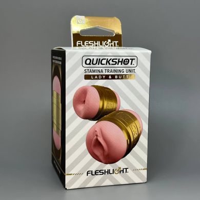 Fleshlight Quickshot STU - искусственная вагина и анус мастурбатор для мужчин - фото