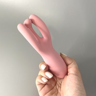 Satisfyer Threesome 4 Pink - клиторальный смарт-вибратор - фото