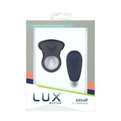 Lux Active Circuit Vibrating Cock Ring эрекционное виброкольцо с д/у - фото