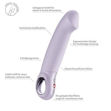 Пульсатор для точки G Fun Factory Stronic Smooth Purple бузковий - фото