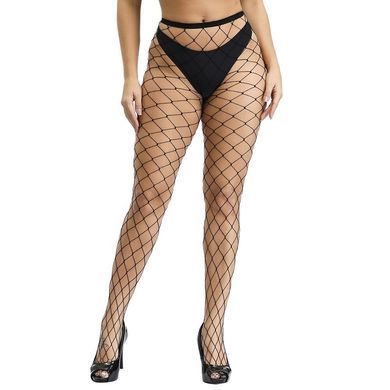 Сексуальні колготки в сіточку JSY WW7040 Black One Size (4 шт) - фото