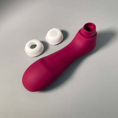 Satisfyer Pro 2 Generation 3 Wine Red - вакуумный стимулятор клитора - фото