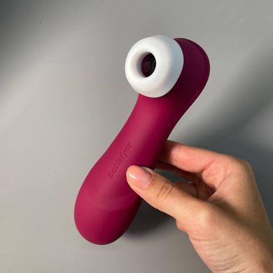 Satisfyer Pro 2 Generation 3 Wine Red - вакуумный стимулятор клитора - фото