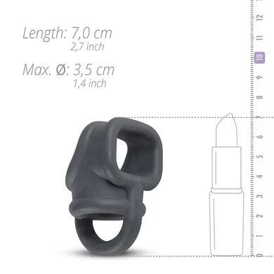 Эрекционное кольцо Boners Silicone Ball Splitter - фото