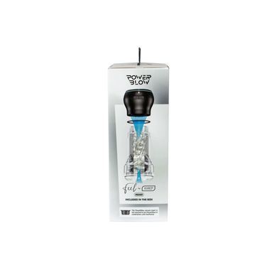 Kiiroo Feel Pocket Crystal PowerBlow Combo Set - мастурбатор+вакуумна насадка - фото