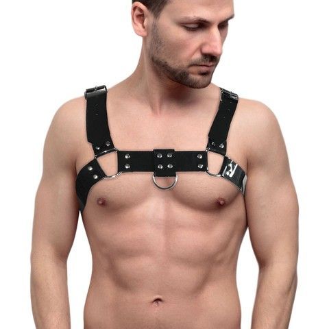 Чоловіча портупея Feral Feelings Bulldog Harness Black