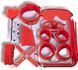 Набір аксесуарів BDSM JSY KB80608 Red 10 pcs - фото товару