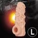 Насадка на член с отверстием для мошонки Kokos Nude Sleeve NS 004-L - фото товара