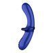 Скляний ділдо Satisfyer Double Crystal light blue - фото товару