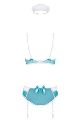 Костюм медсестры Obsessive 834-CST-6 nurse costume S/M