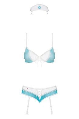 Костюм медсестры Obsessive 834-CST-6 nurse costume S/M