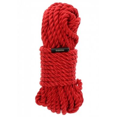 Мотузка для бондажа BDSM Taboom Bondage Rope (10 м), 7 мм червона