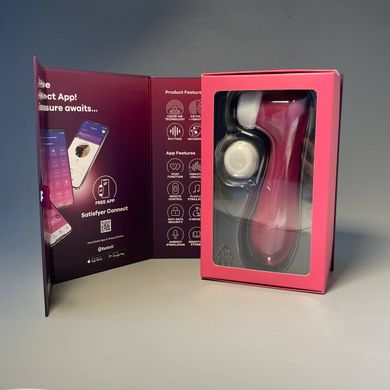 Satisfyer Pro 2 Generation 3 with Liquid Air Connect App Wine Red - вакуумный клиторальный смарт-стимулятор - фото