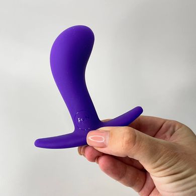 Fun Factory Bootie - анальная пробка фиолетовая (3,5 см) - фото