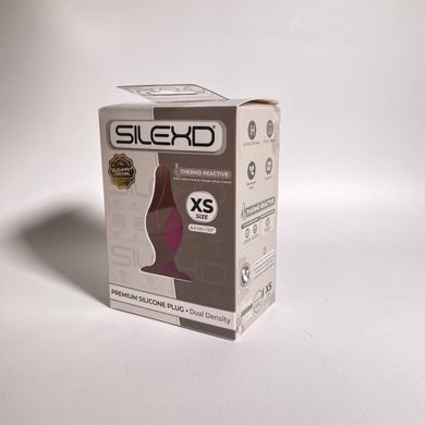 Анальна пробка SilexD Model 2 Pink size XS (2,5 см) - фото