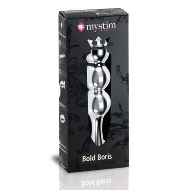 Металеве ділдо для електростимулятора Mystim Bold Boris - фото