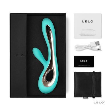 Вибратор-кролик LELO Soraya 2 Aqua - фото