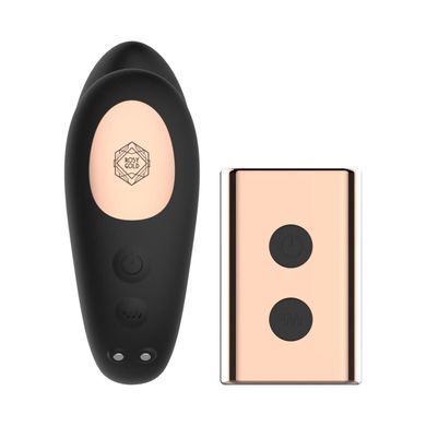 Вібратор для пар Rosy Gold Remote Control Couple Vibrator - фото