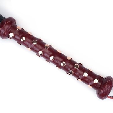 Флогер Liebe Seele Wine Red Studded Flogger - фото