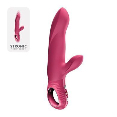 Пульсатор з вібрацією Fun Factory Bi Stronic Arc Raspberry малиновий (м'яте паковання) - фото