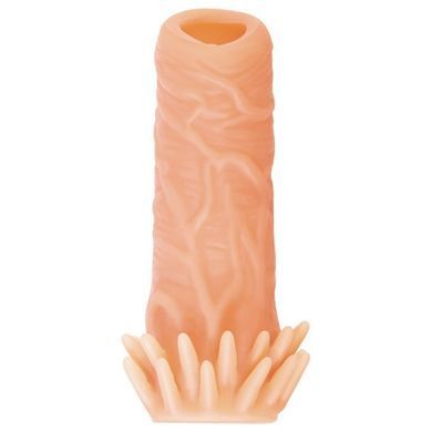 Насадка на член с отверстием для мошонки Kokos Nude Sleeve NS 005-L - фото