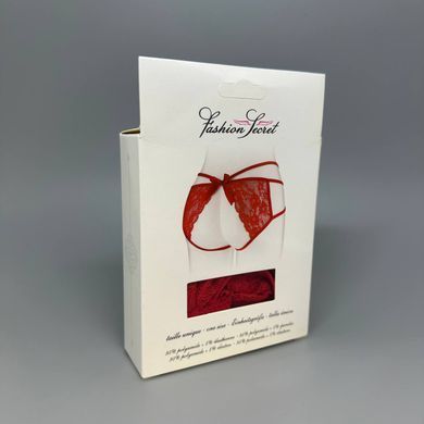 Трусики з відкритою попкою Fashion Secret Nadia Red S/M/L