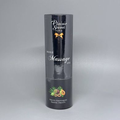 Масажне масло Plaisirs Secrets екзотичні фрукти (59 мл) - фото
