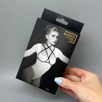 Портупея на грудь из ткани Bijoux Pour Toi LOLA