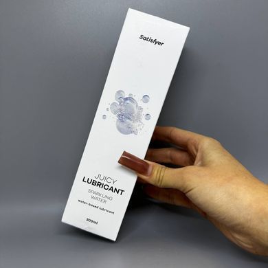 Лубрикант покалывающий Satisfyer Juicy Lubricant Sparkling Water water based 300 мл - фото