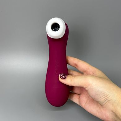 Satisfyer Pro 2 Generation 3 Wine Red - вакуумний кліторальний смарт-стимулятор - фото