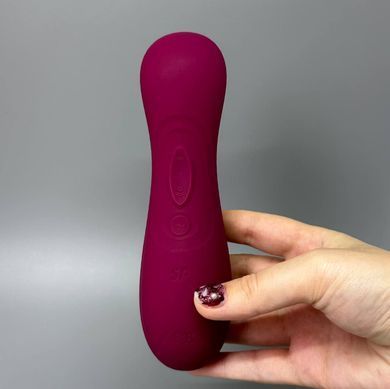 Satisfyer Pro 2 Generation 3 Wine Red - вакуумний кліторальний смарт-стимулятор - фото
