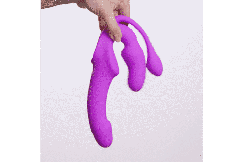 Страпон з вібрацією з анальною пробкою Teazers Strapless Strap-On with Anal Plug - фото