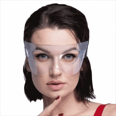 Маска Feral Feelings Mystery Mask Trannsparent прозора