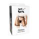 Гартери на ноги з кільцями Art of Sex Geneva XS-M чорні