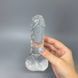 Фаллоимитатор ADDICTION Crystal Clear Dildo with Balls 6" (15,2 см) - фото товара