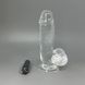 Фаллоимитатор ADDICTION Crystal Clear Dildo with Balls 6" (15,2 см) - фото товара