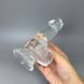 Фаллоимитатор ADDICTION Crystal Clear Dildo with Balls 6" (15,2 см) - фото товара