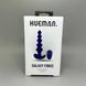 Анальні буси з вібрацією Hueman Galaxy Force Anal Beads 3,5 см - фото товару