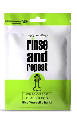 Happy ending rinse and repeat whack pack egg - мастурбатор яйцо - фото
