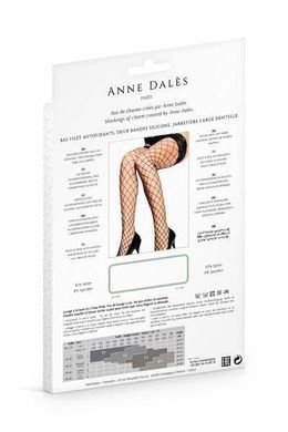 Чулки Anne De Ales ERICA Black Т1 - фото