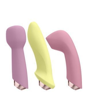 Satisfyer Marvelous Four  вибронабор 4в1 розовый