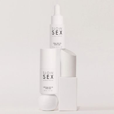 Масло для орального секса Bijoux Indiscrets SLOW SEX Oral Sex Oil CBD (15 мл) - фото
