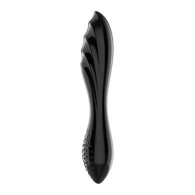 Скляний ділдо Satisfyer Dazzling Crystal 1 (Black) - фото