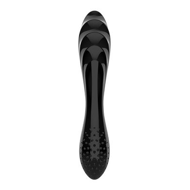 Скляний ділдо Satisfyer Dazzling Crystal 1 (Black) - фото