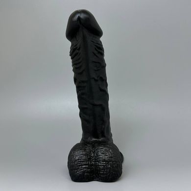 Черный фаллоимитатор на присоске Real Body Real Jayson (21 см) - фото