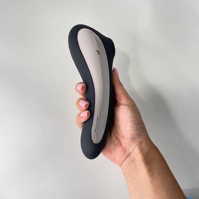Satisfyer Dual Kiss вакуумний вібратор Black - фото