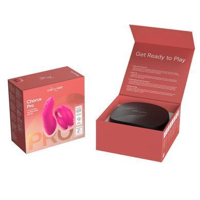 Смарт-вібратор для пар We-Vibe Chorus Pro Electric Pink рожевий - фото