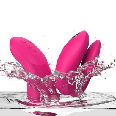 Смарт-вібратор для пар We-Vibe Chorus Pro Electric Pink рожевий - фото